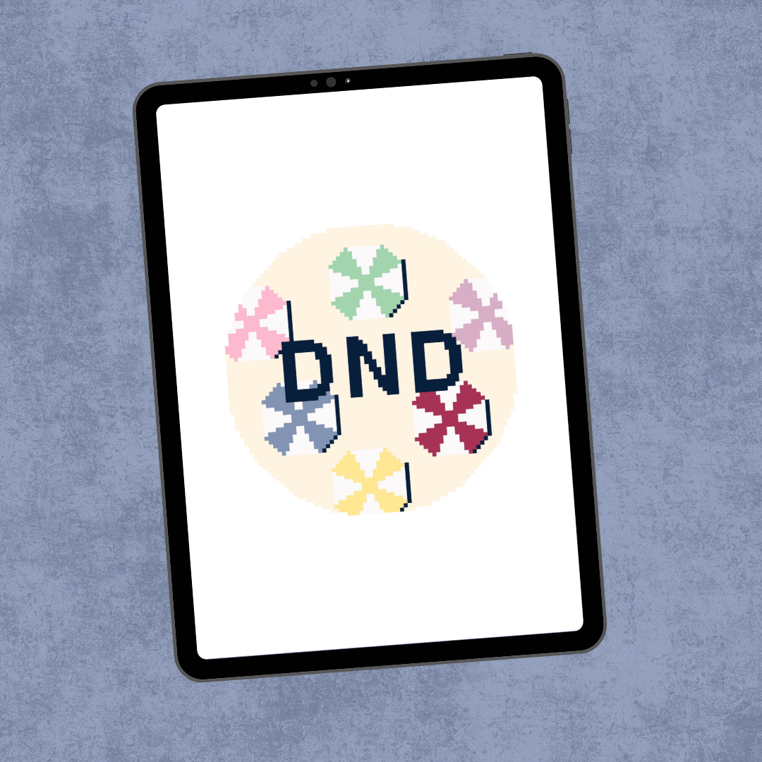 Digital Chart - Do Not Disturb Round