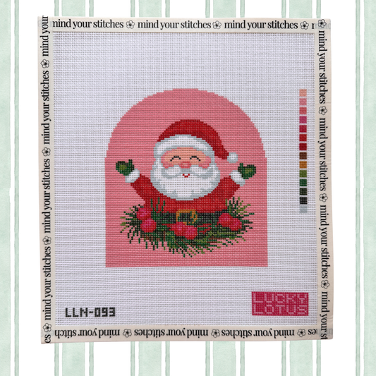 Merry Santa Canvas