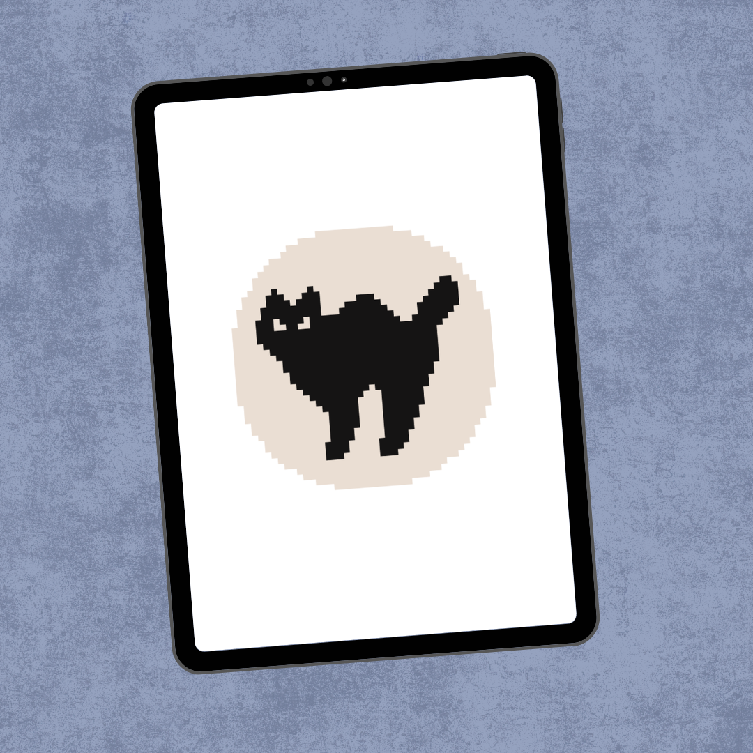 Digital Chart - Cat Cookie