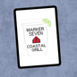 Digital Chart - Marker Seven Cup
