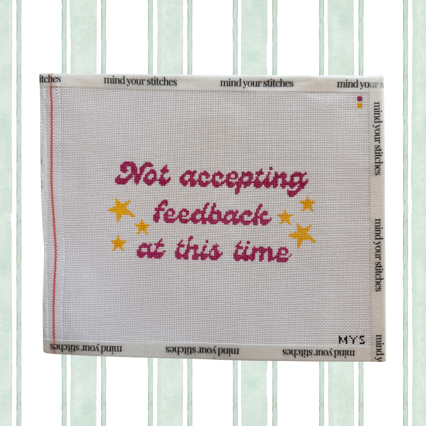 Not Accepting Feedback At this Time Canvas
